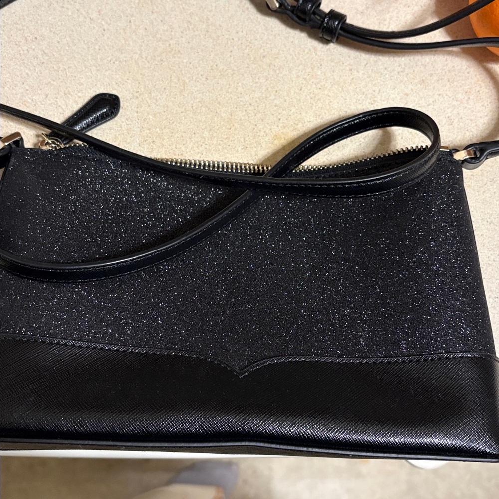 Kate Spade Elegant Black sparkle Crossbody Bag - Picture 7 of 7
